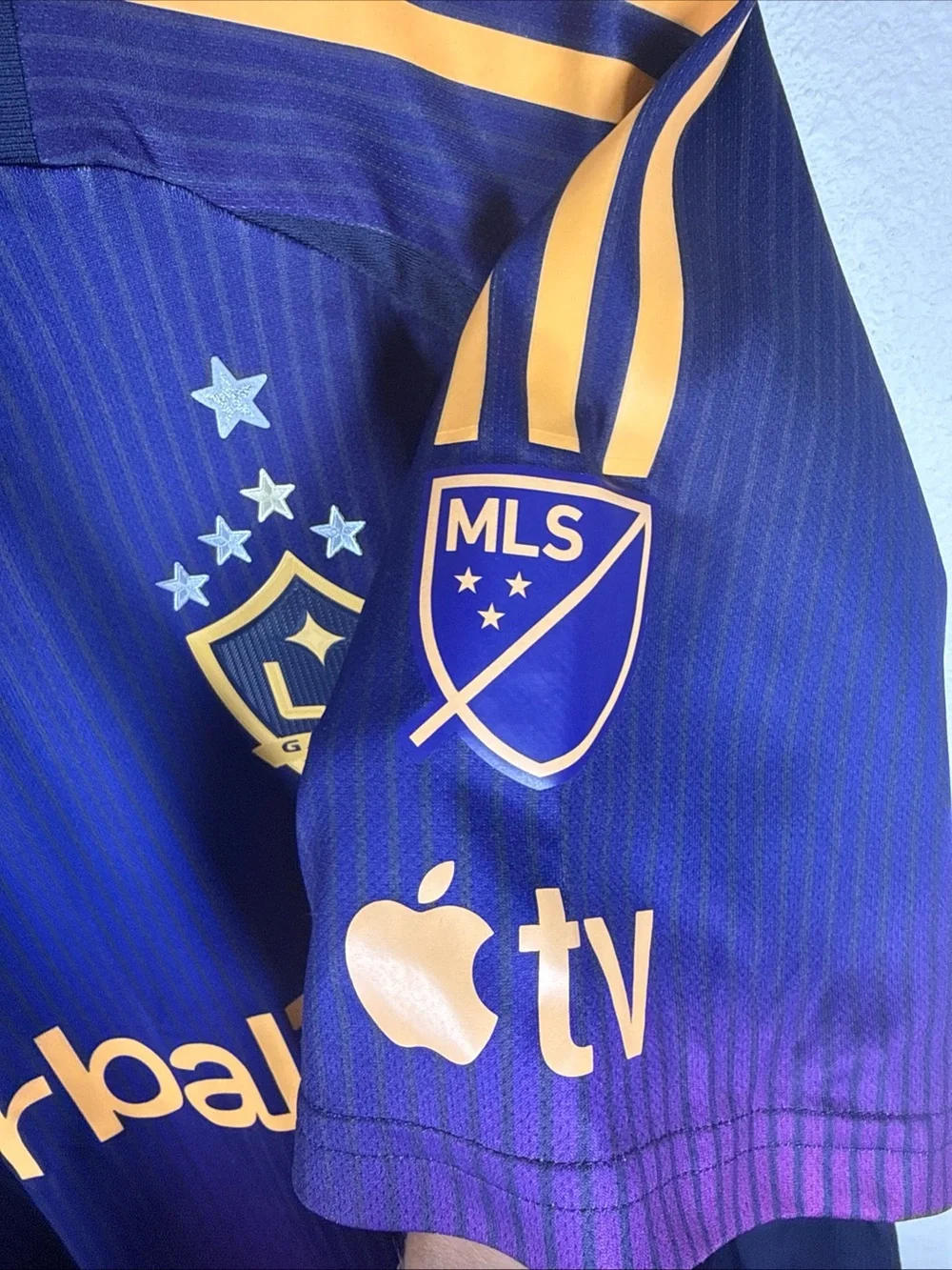 Adidas LA Galaxy 2025/26 Away Authentic MLS AeroReady Jersey XL $150